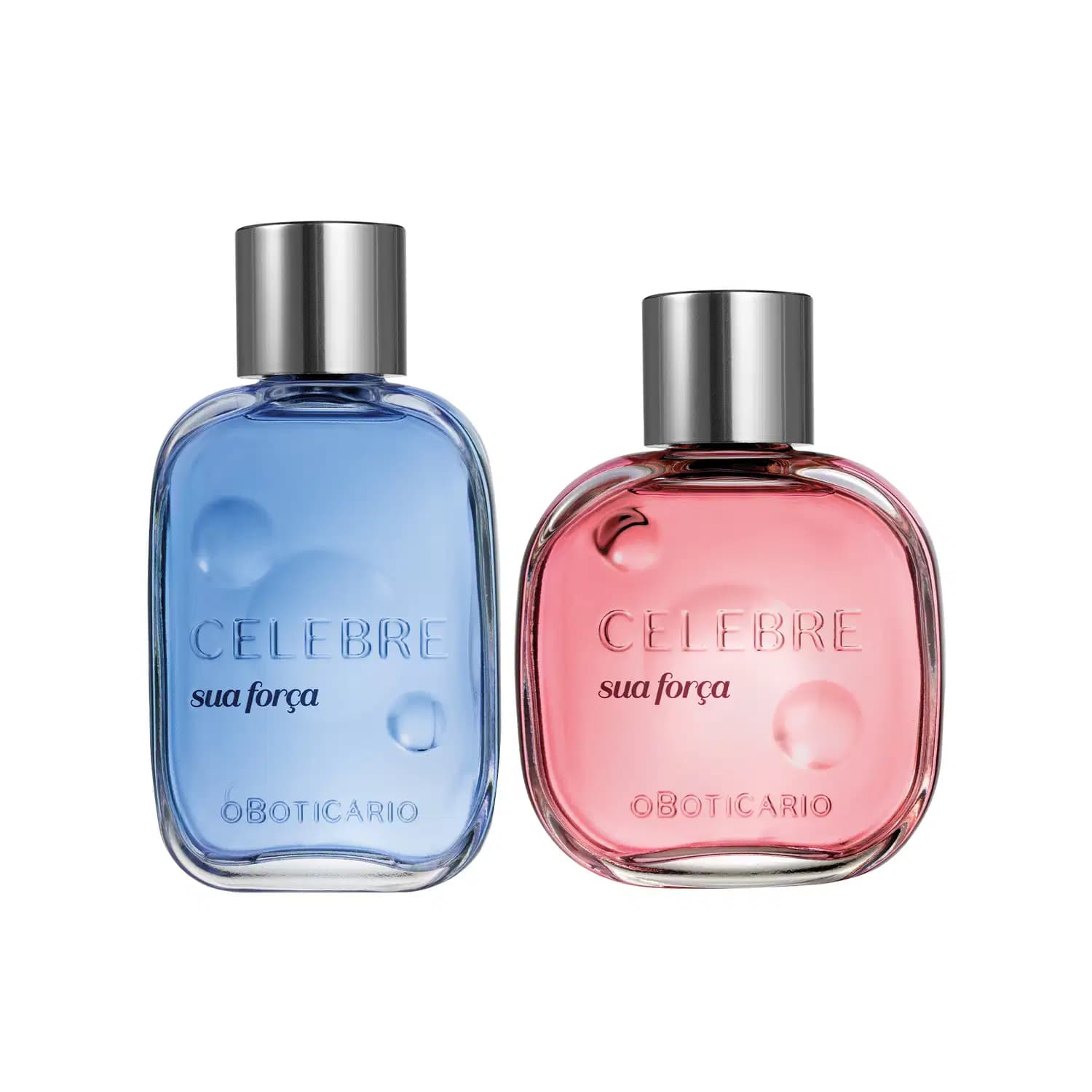 Combo Fragrâncias Celebre Sua Força: Masculina 100ml + Feminina 100ml