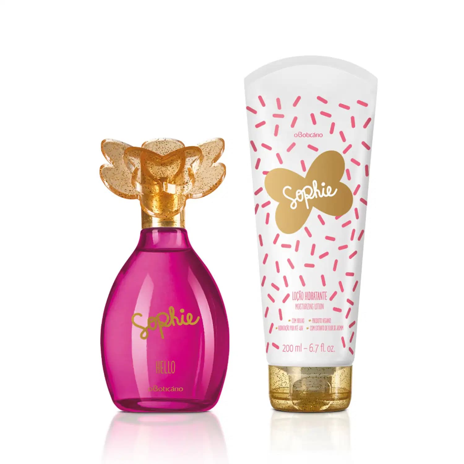 Combo Sophie Hello: Colônia 100ml + Loção Corporal 200ml