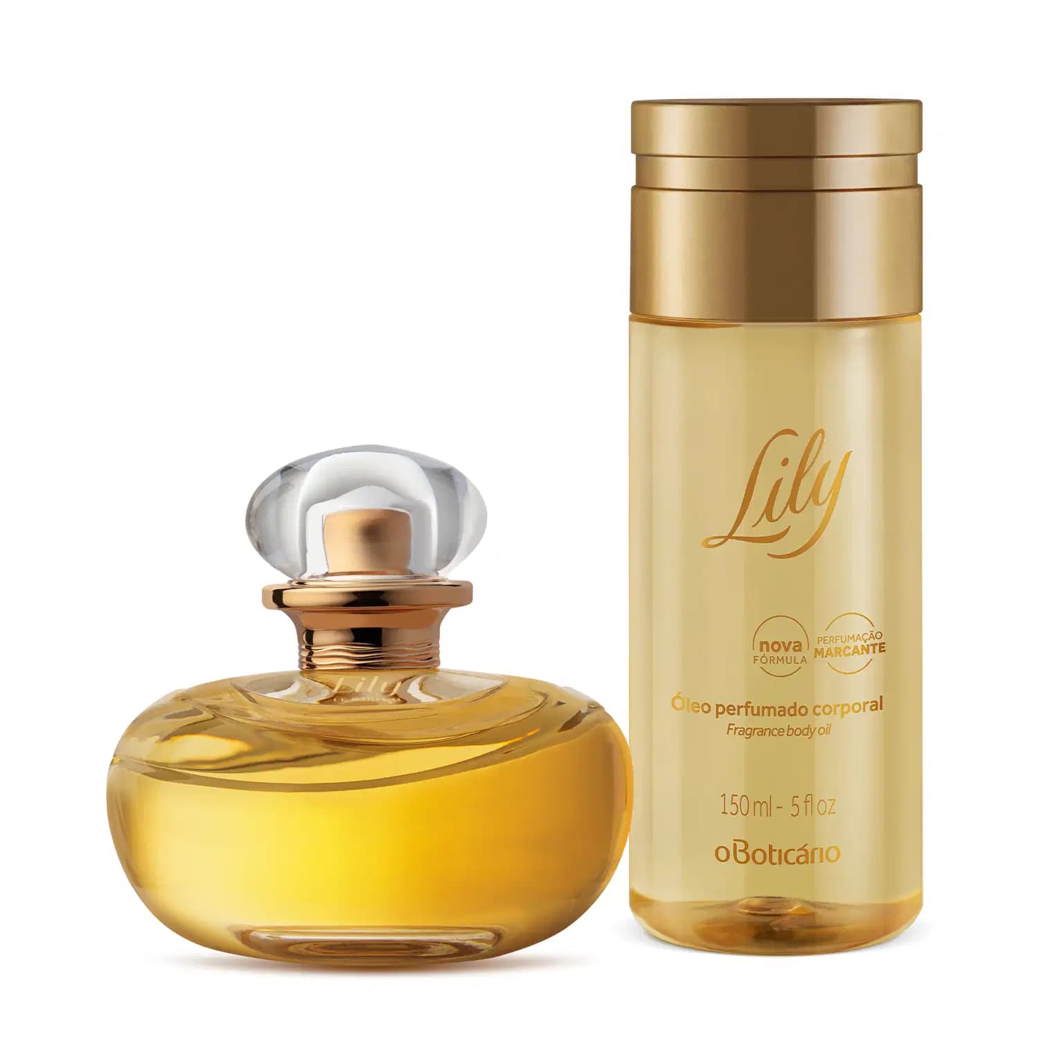 Combo Lily Le Parfum: Perfume 30ml + Óleo Perfumado Corporal 150ml