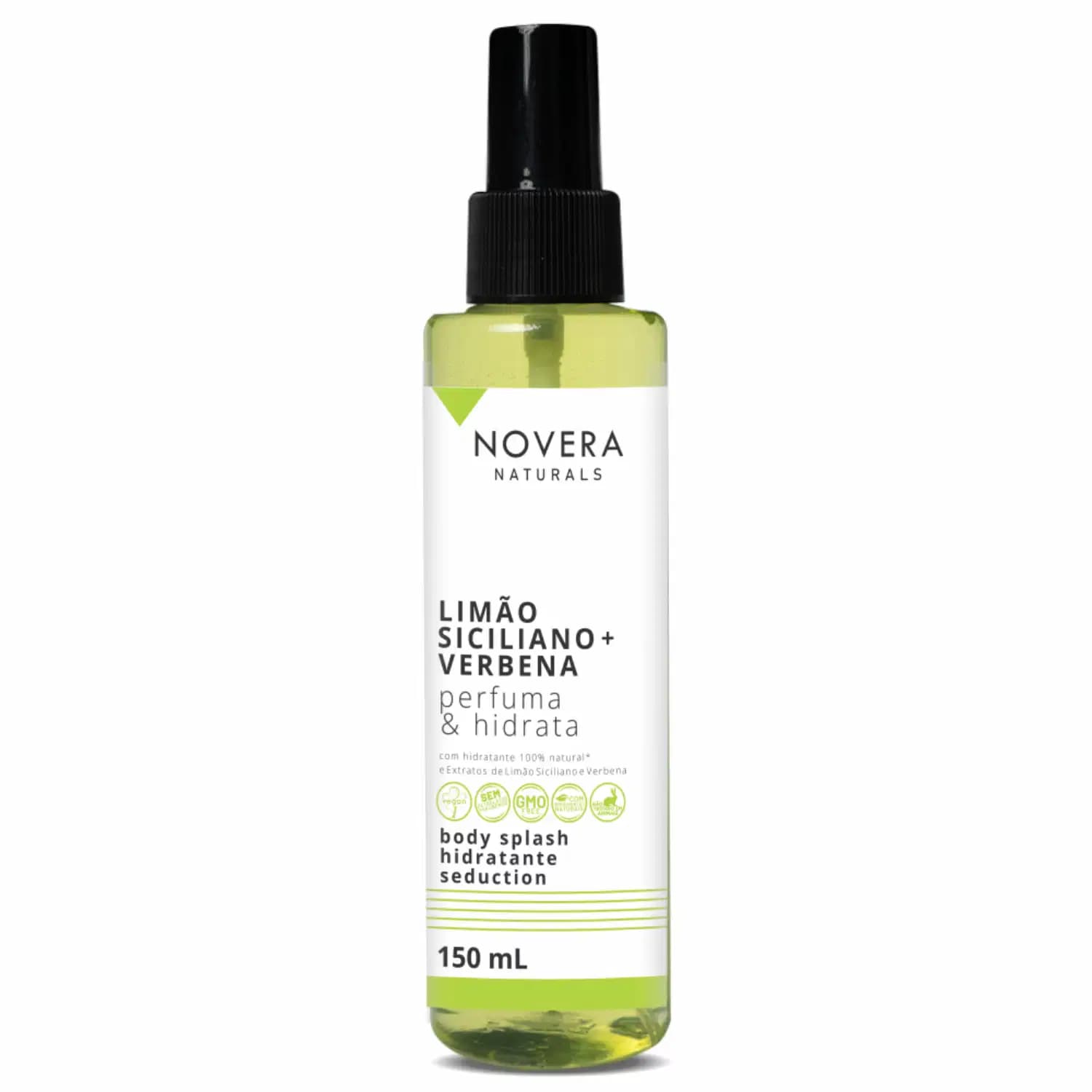 Left Cosméticos Novera Naturals Limão Siciliano + Verbena - Body Splash 150ml