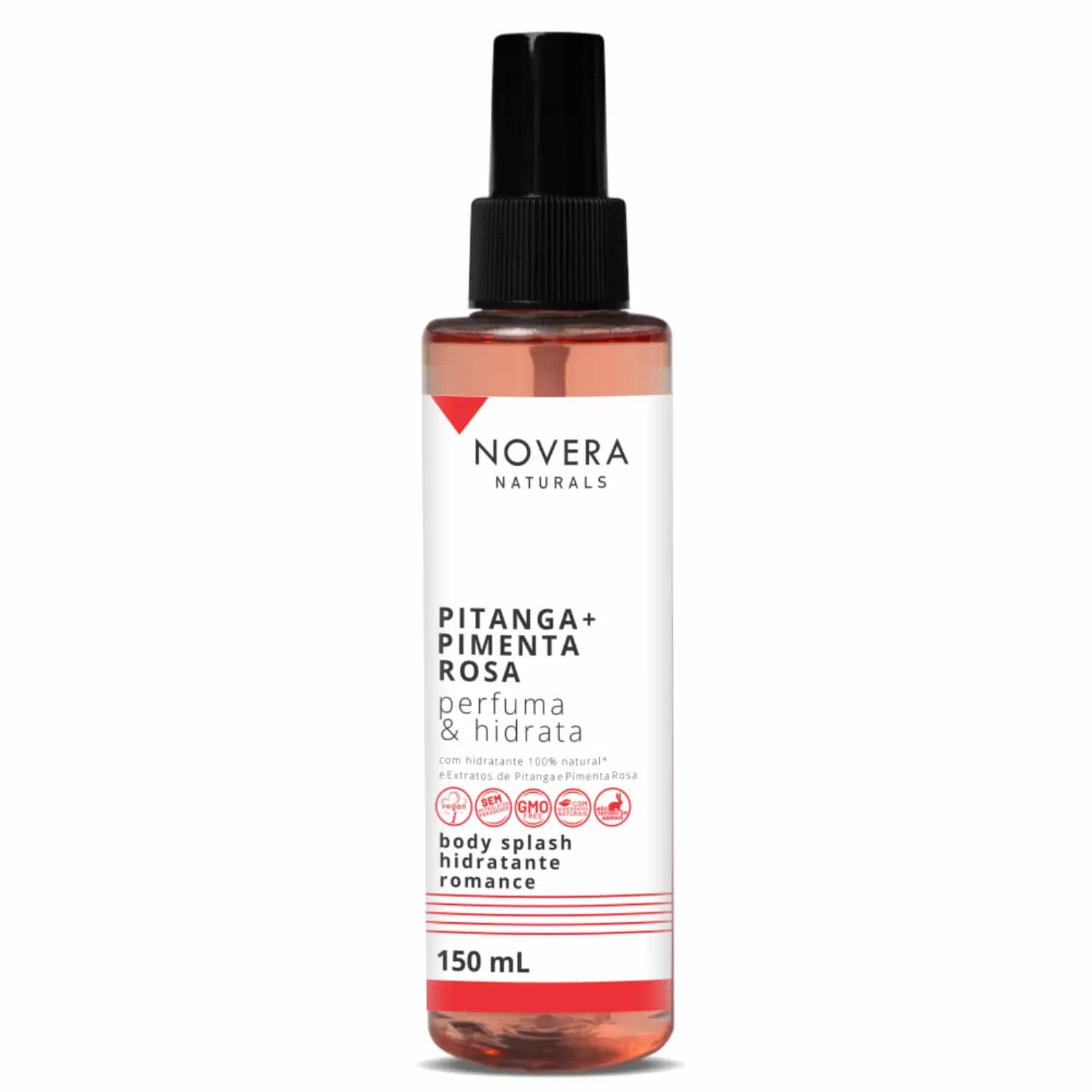 Left Cosméticos Novera Naturals Pitanga + Pimenta Rosa - Body Splash 150ml