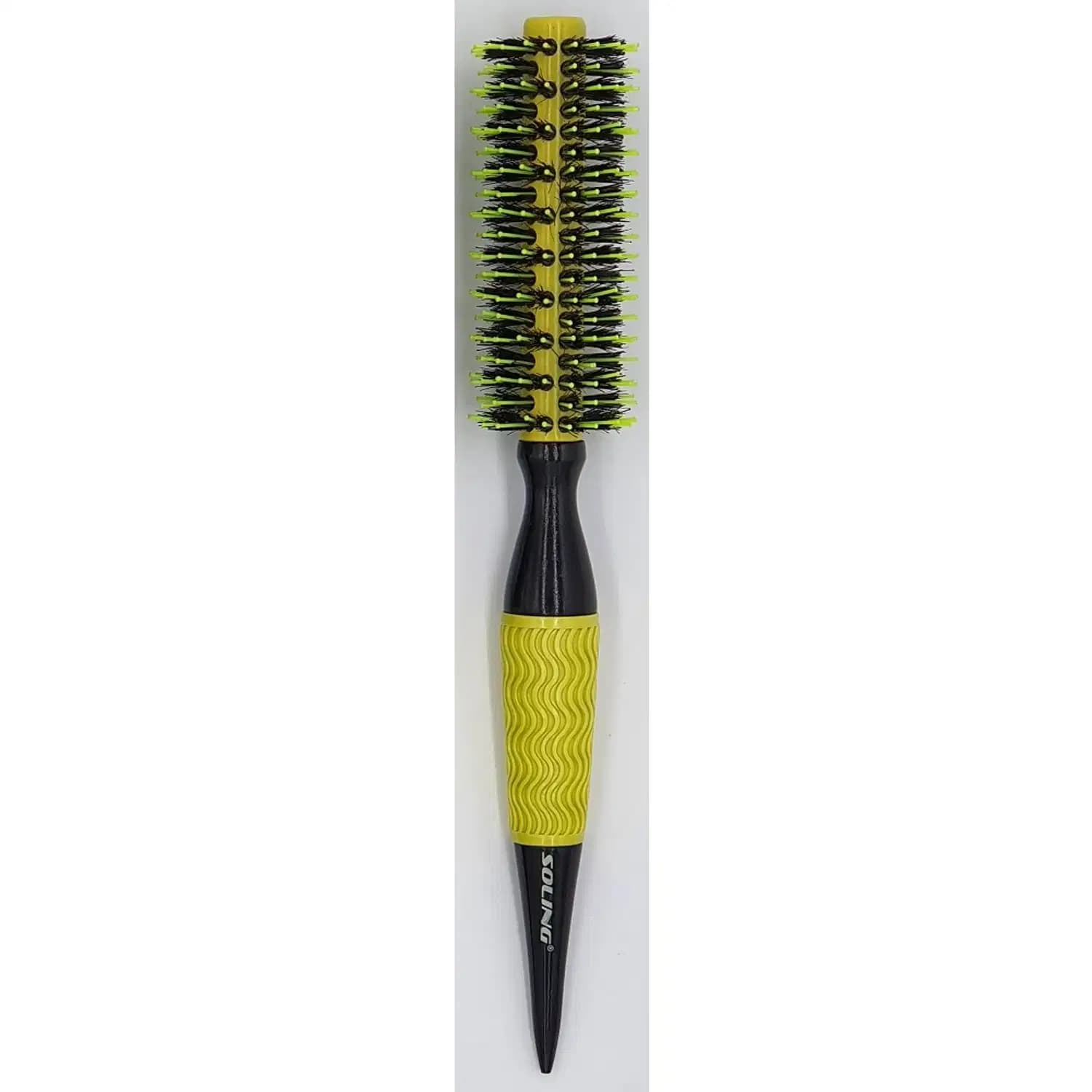 Escova de Cabelo Soling Madeira Amarela 15mm