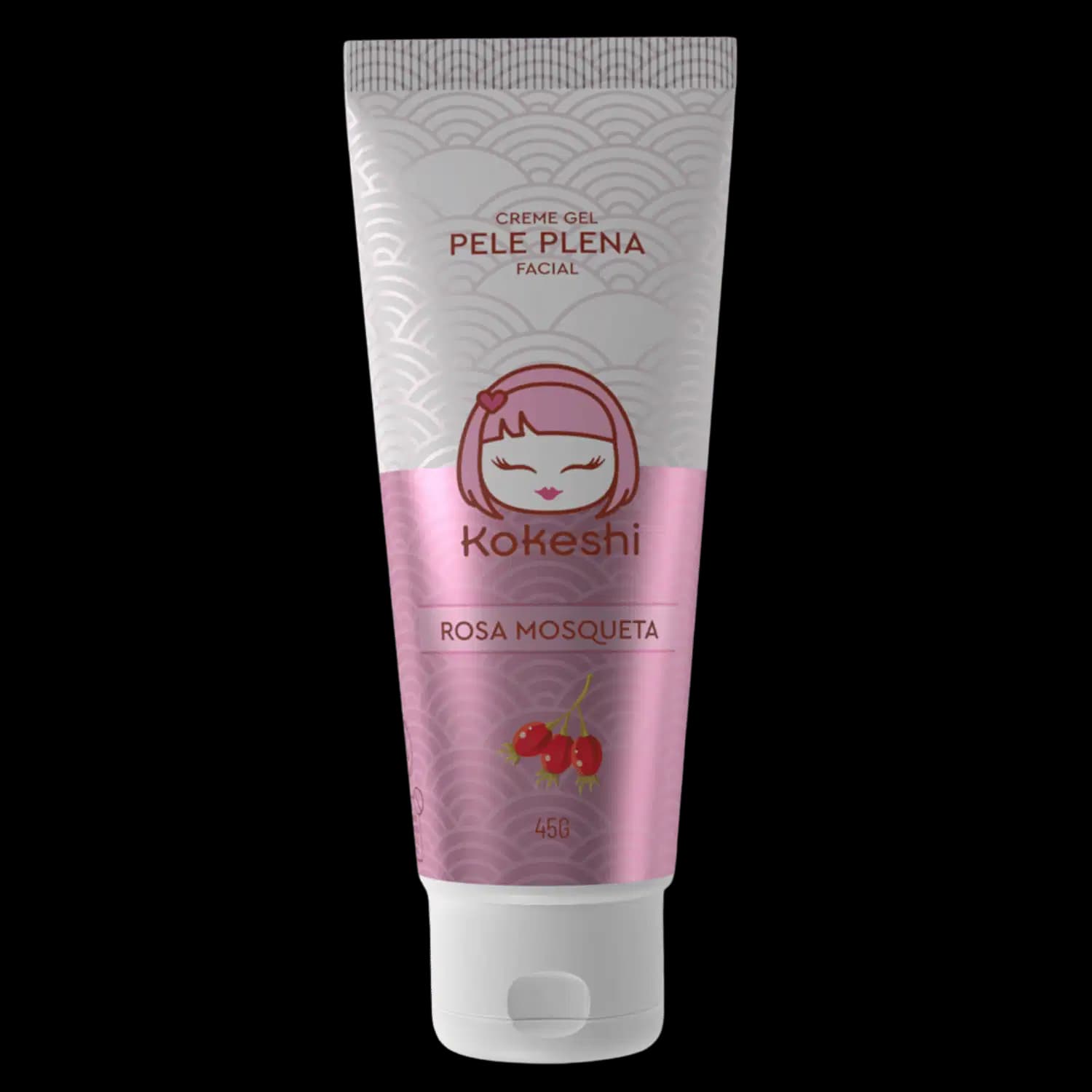 Creme Gel Facial Pele Plena Kokeshi Antienvelhecimento 45g