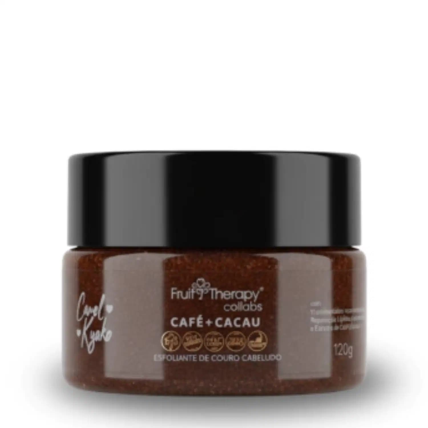 Esfoliante de Couro Cabeludo Café + Cacau Carol Kyoko 120g