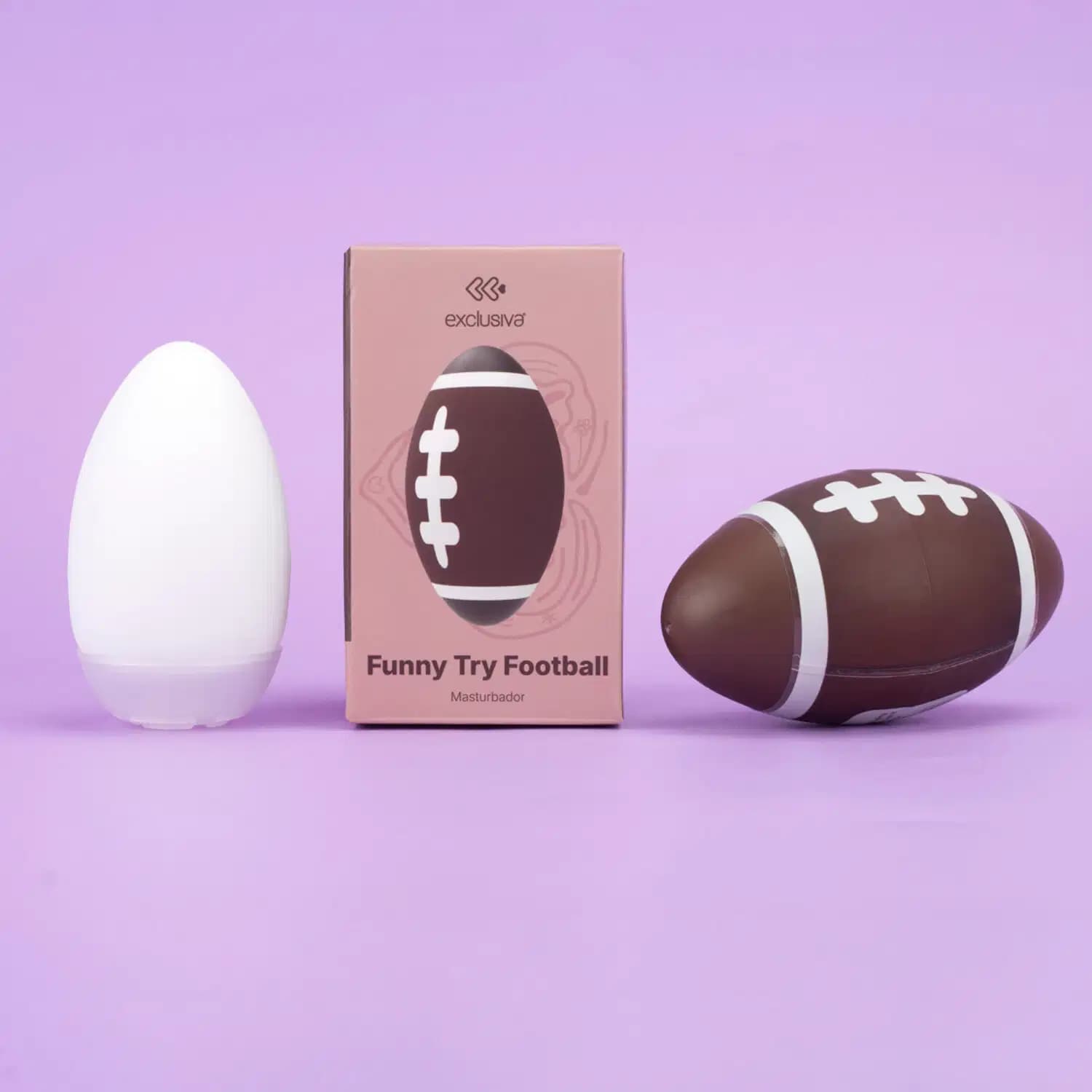 Masturbador Bola de Futebol Americano - Exclusiva Funny Try