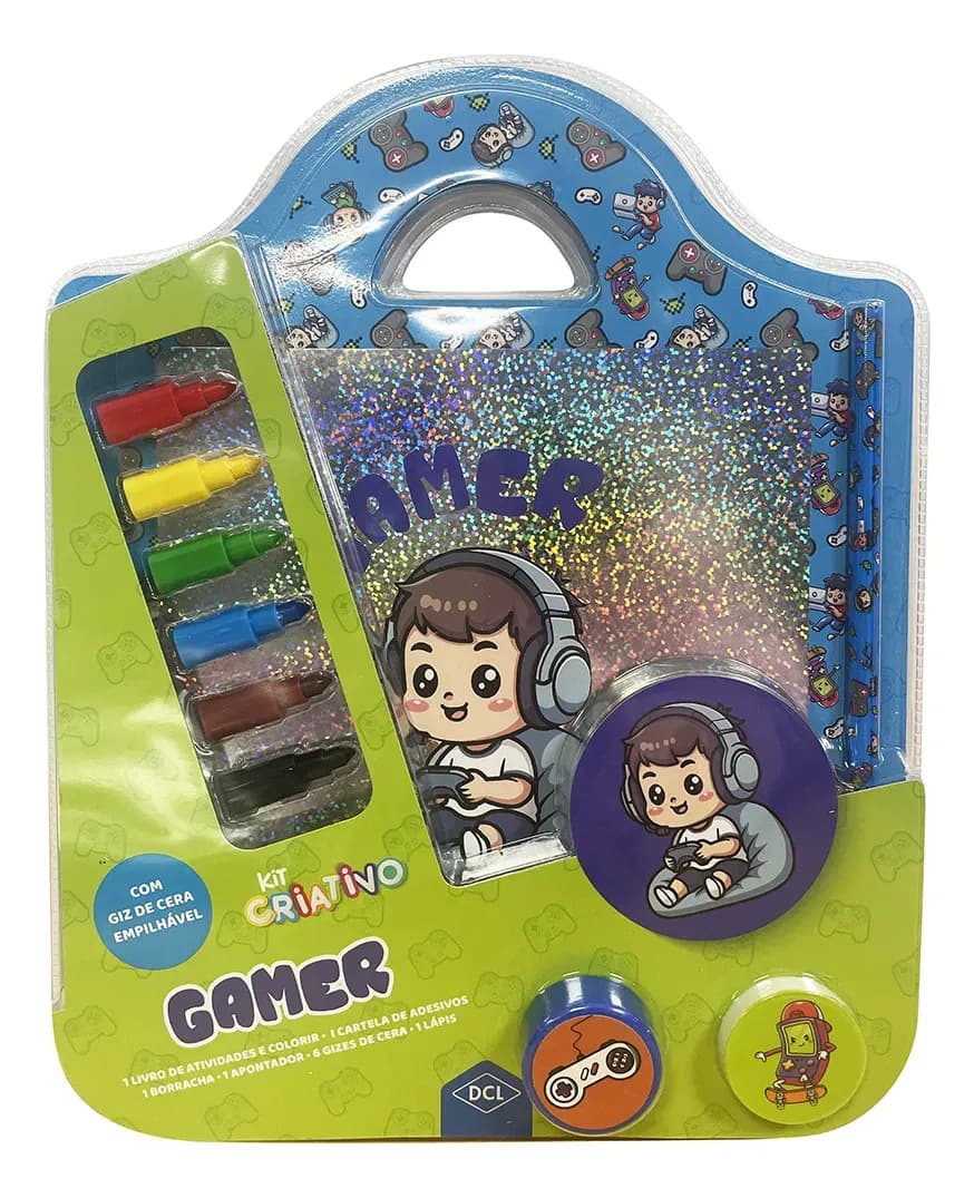 Livro criativo - Gamer