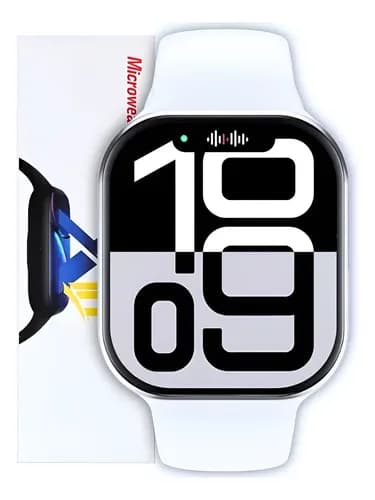 Smartwatch Smart X Serie S10 Pro Chatgpt Nfc Gps Android Ios Caixa Prateado