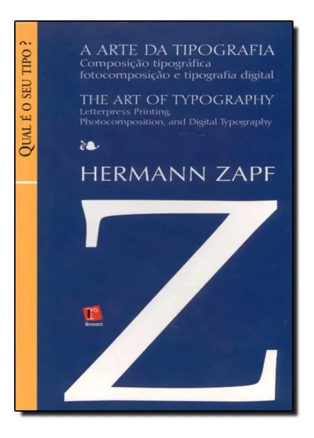 Livro Arte Da Tipografia, A