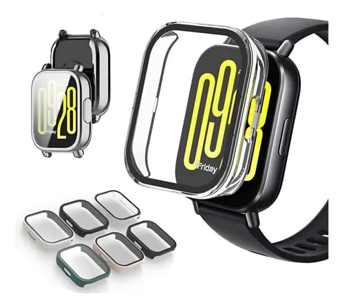 Case Capa Com Película Para Redmi Watch 5 Lite Capinha