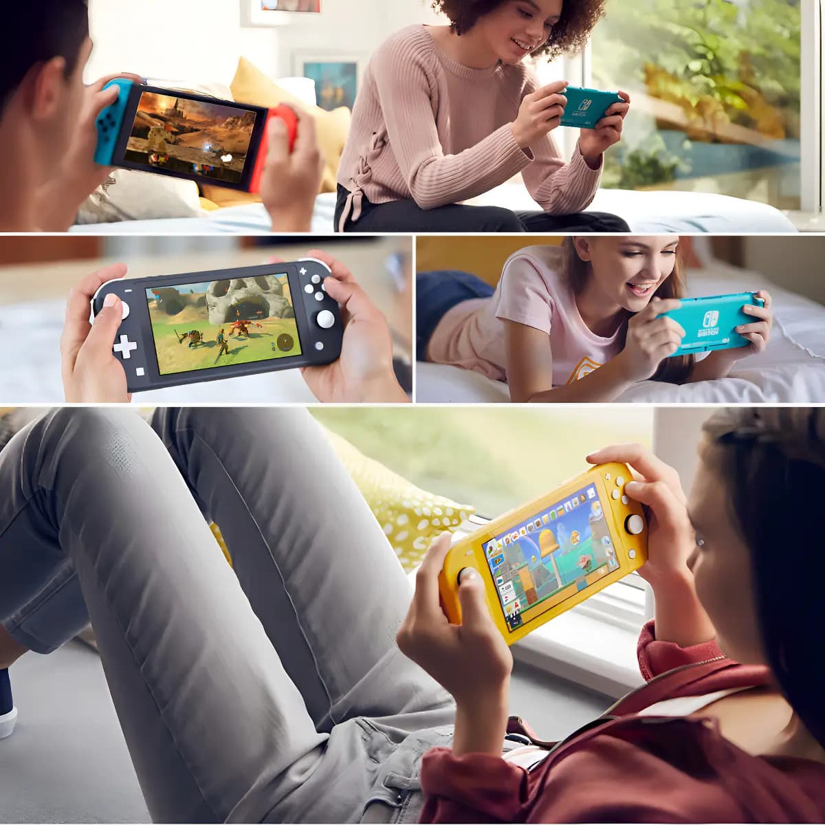 Console portátil Nintendo Switch Lite 4/32gb Dimm Blue