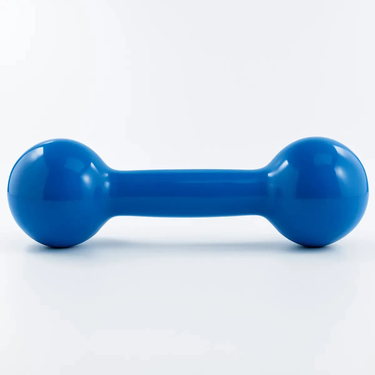 Halter Bola Emborrachado 5kg Treino Exercício (1 Unidade) Azul