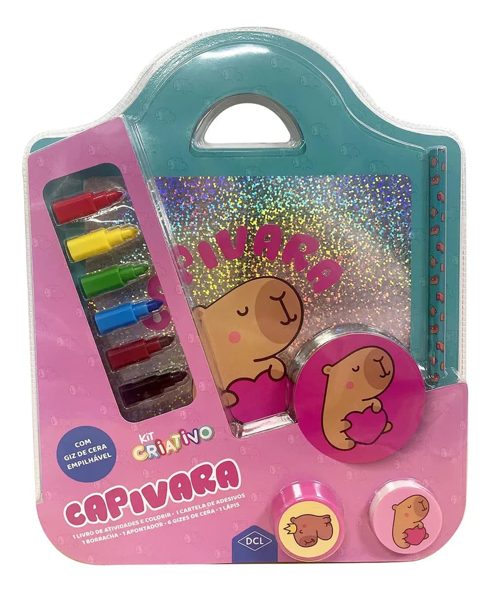 Livro criativo - Capivara