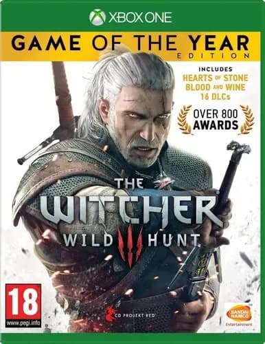 Jogo do Ano de The Witcher 3 Wild Hunt para Xbox One//Físico