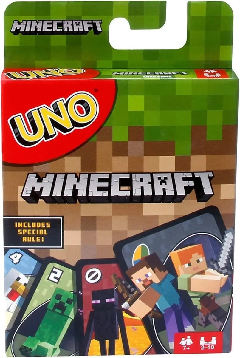 Jogo Cartas Uno Cards Minecraft