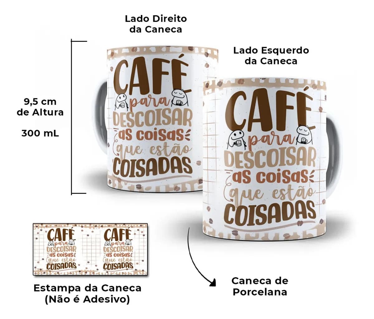 Caneca Personalizada Branco