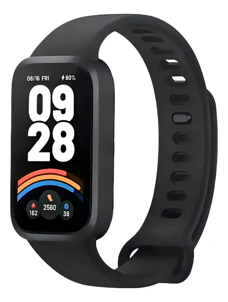 Xiaomi Smart Band Mi Band 9 Active Relógio Preto Lisa