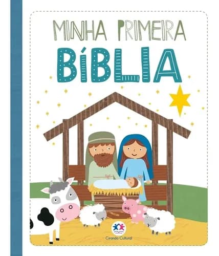 Minha primeira Bíblia - meninos, de Ciranda Cultural. Ciranda Cultural Editora E Distribuidora Ltda., capa mole