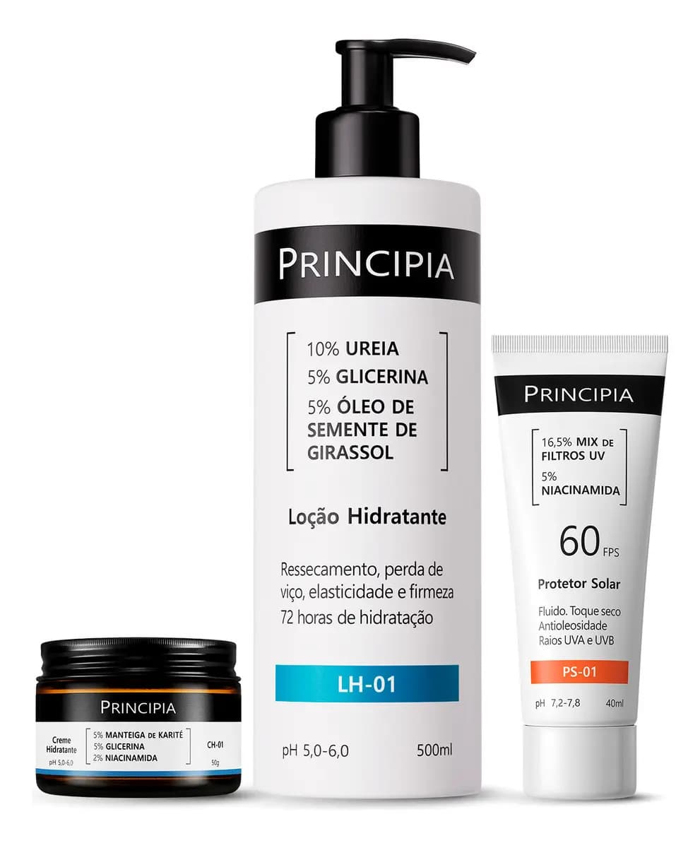 Kit Skincare Corporal E Facial Hidratação & Proteção Diária