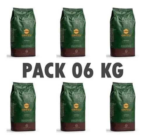 Kit Café Torrado Em Grãos 6kg Intenso Café Especial