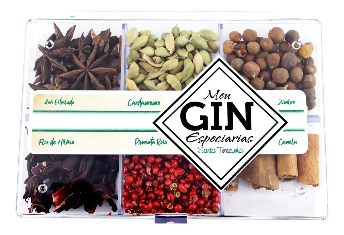 Kit Gin Tônica 06 Especiarias Pocket - Cardamomo
