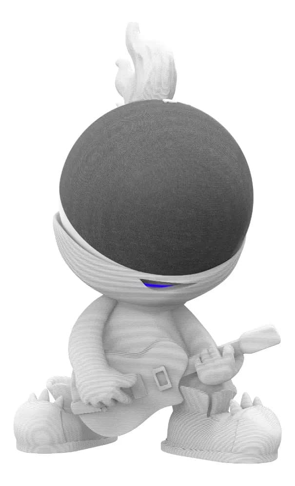 Suporte Base De Mesa Alexa Para Echo Dot 5 Ou 4 - Star Boy Cor Branco Echo Dot 5