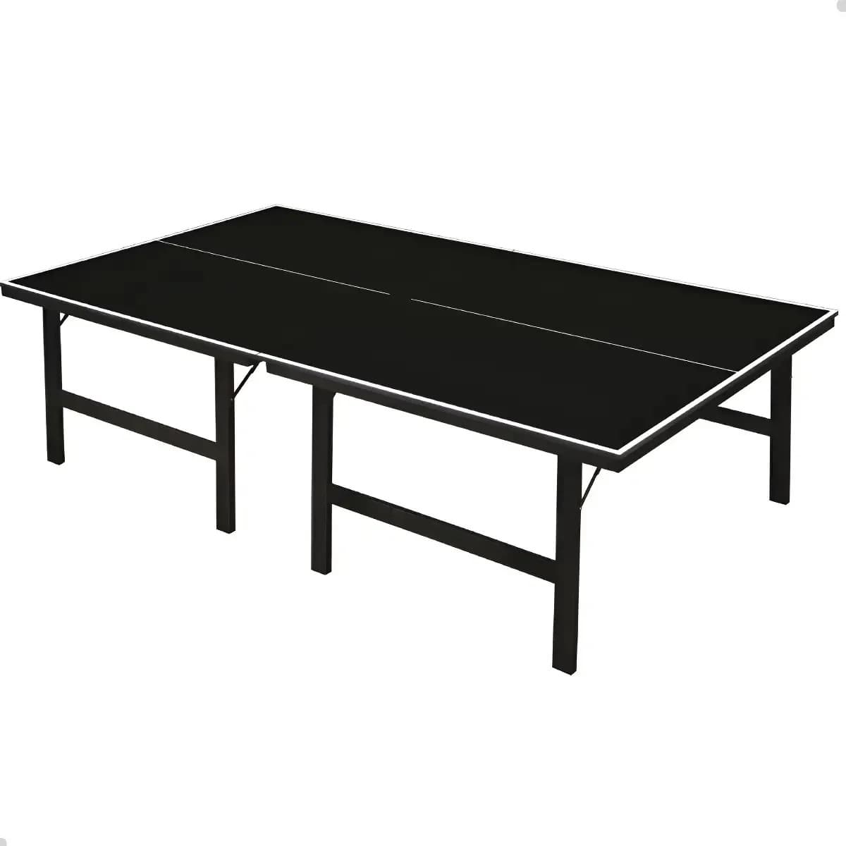 Mesa Tênis De Mesa Ping Pong 12mm Mdf Sports Mania Cor Preto