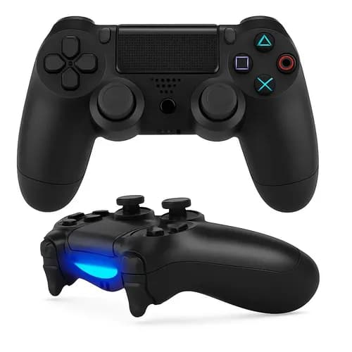 Joystick Controle Sem Fio Bluetooth Compatível Com Ps4 Pc Videogame Touchpad Controlador De Jogo Gamer Touch Gamepad Tv Manete Celular Hold On