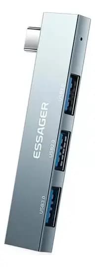 Adaptador Usb-c P/ Usb - Macbook Cor Cinza - Essager