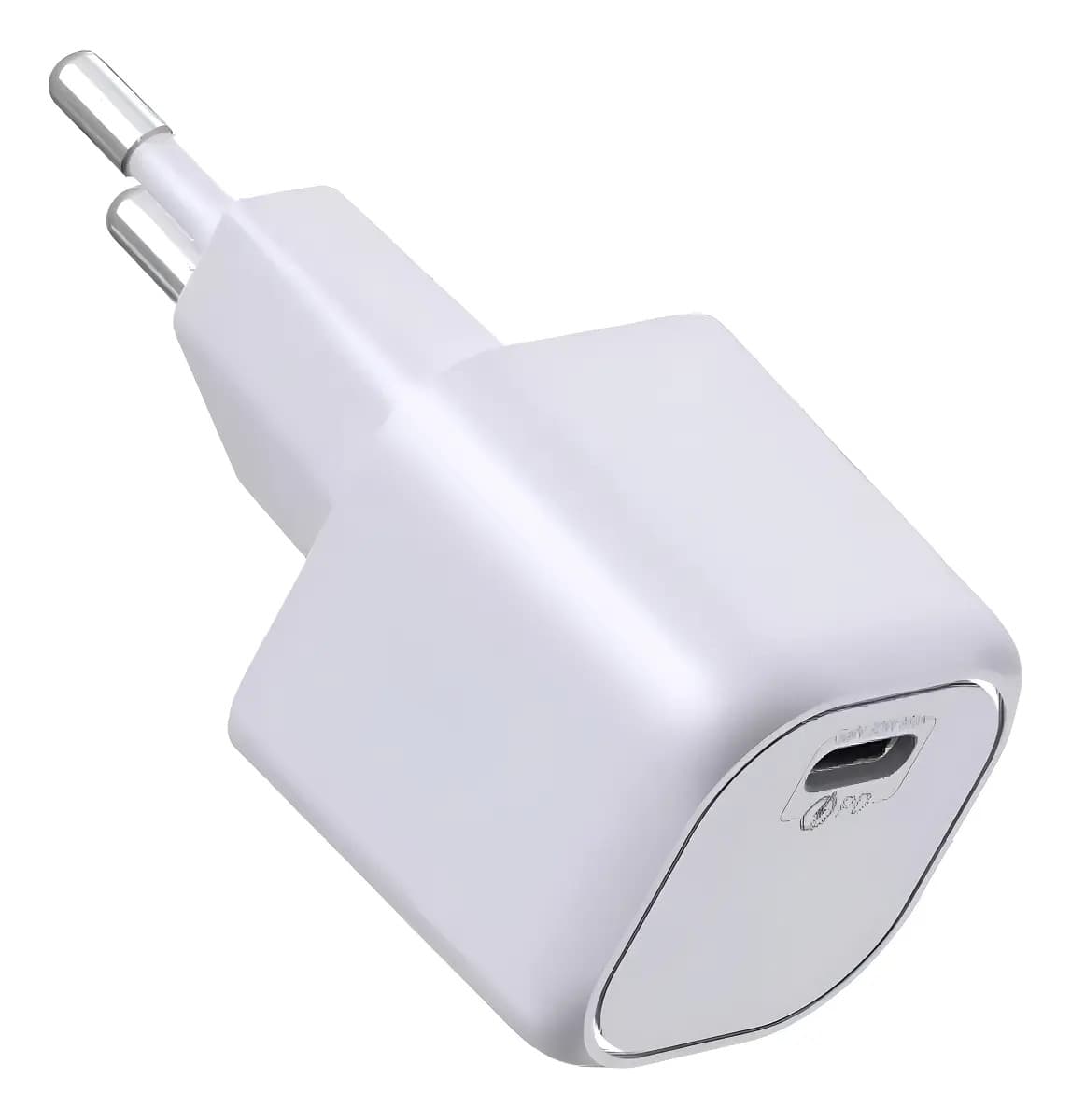 Carregador Turbo Parede Wiwu USB-C 30W Gan Rápido
