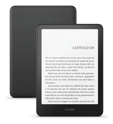 Kindle Paperwhite 16GB 12ª Geração Tela antirreflexo 7 polegadas 300 ppi Preto