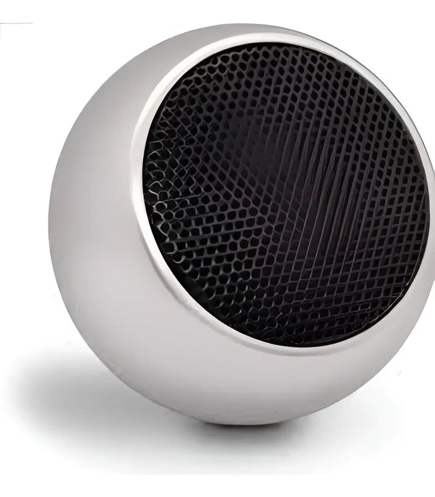 Mini Caixa De Som Al-3031 Mini Speaker Caixa De Som Potente Cor Prata
