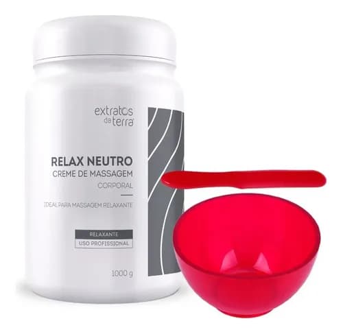 Creme Massagem Relax Neutro Vitta 1kg - Extratos Da Terra