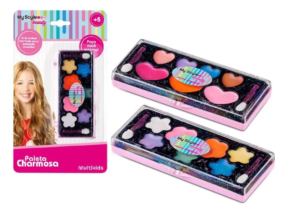 Mini Estojo Maquiagem Infantil Charmosa Multikids - Br1329