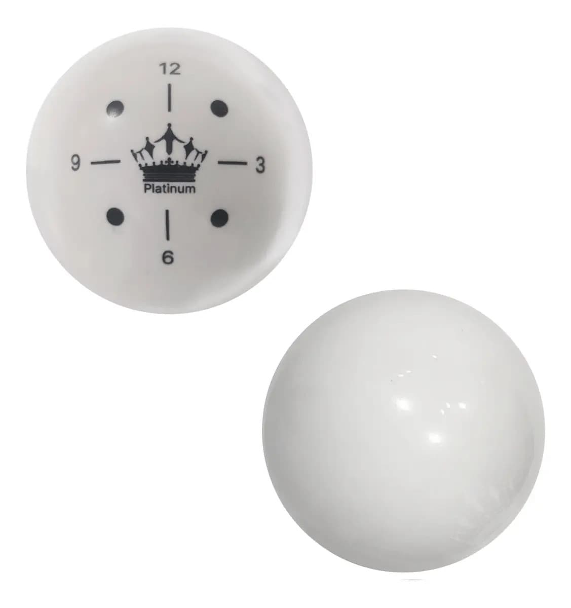 Bola Treino De Sinuca 58mm + Uma Bola Branca De 58mm