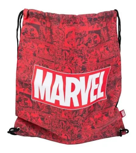 Mochila Saco Esportiva Marvel Classic Presente Criativo Geek