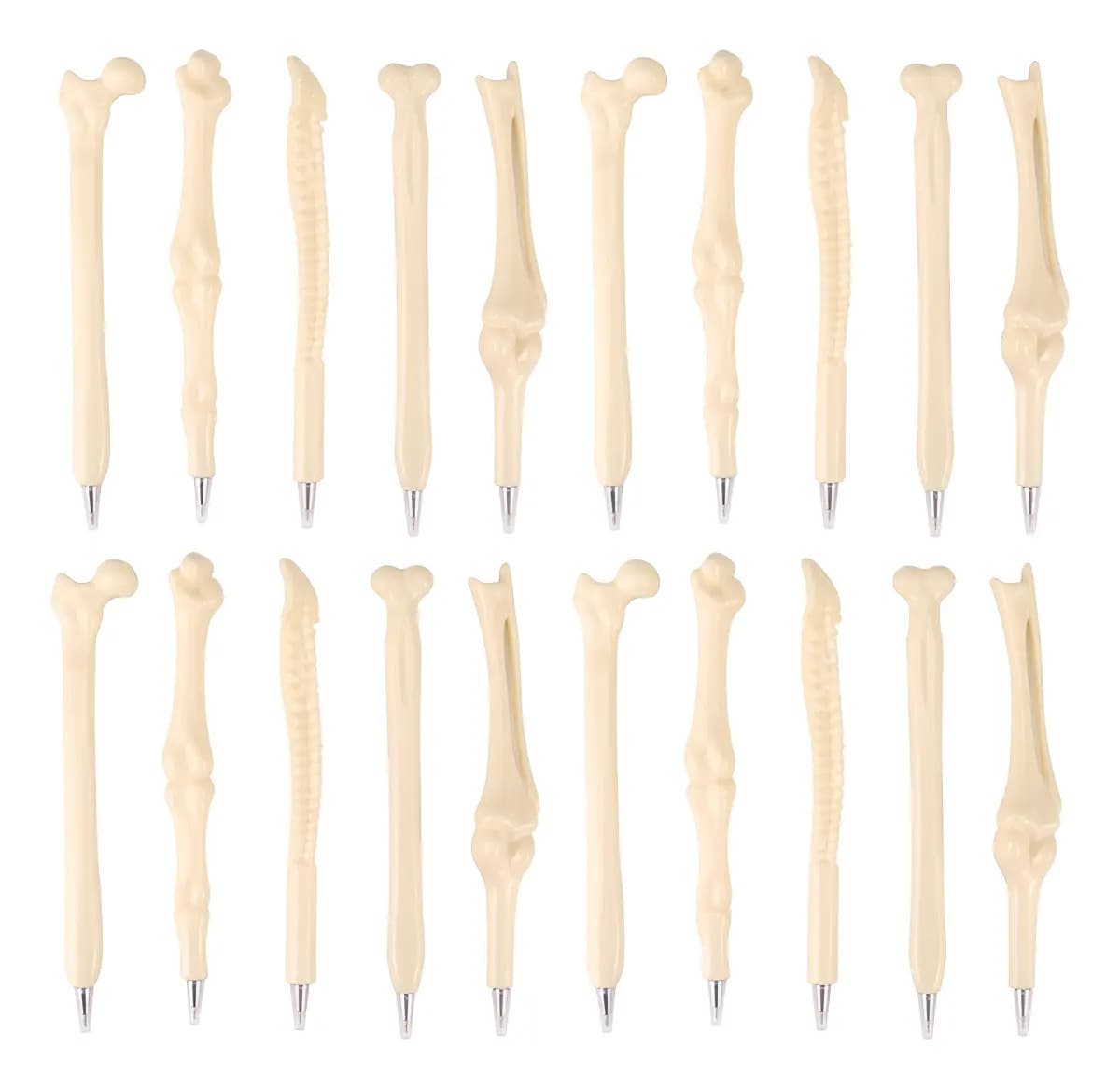 20 canetas Bone Pens Bone Pens Doctor Black Ink Bone Pens