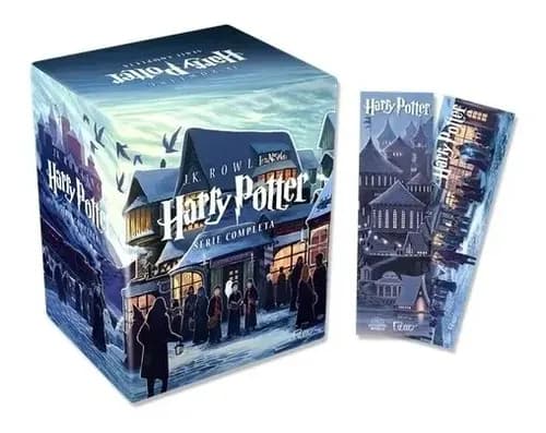 Livro Box Harry Potter De J. K. Rowling Coleção Série Completa 7 Livros Editora Rocco