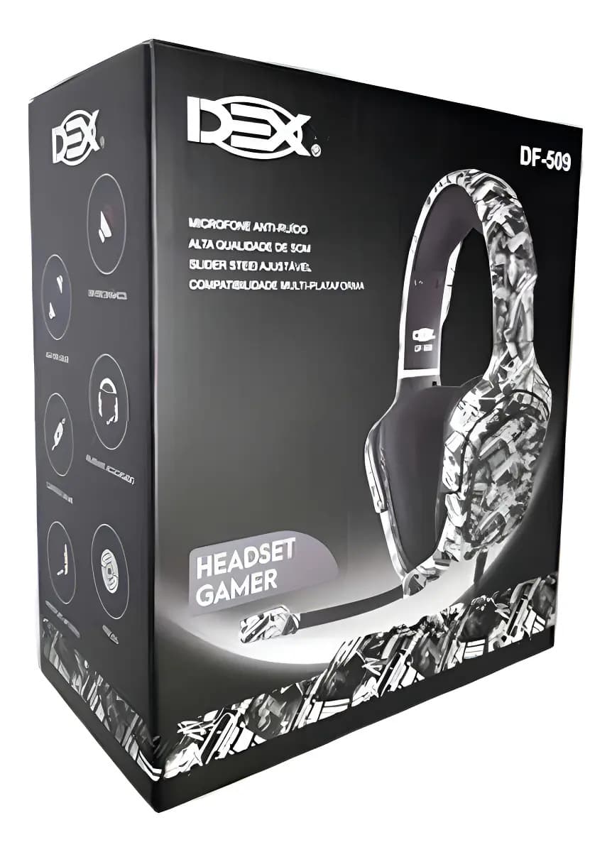 Fone Gamer Dex Df-509