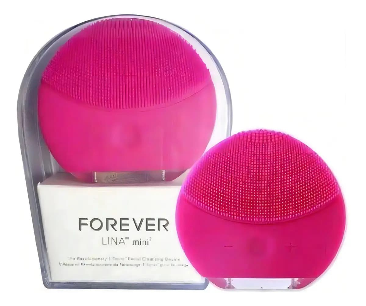 Escova Limpeza Facial Massageadora Recarregável Forever Mini