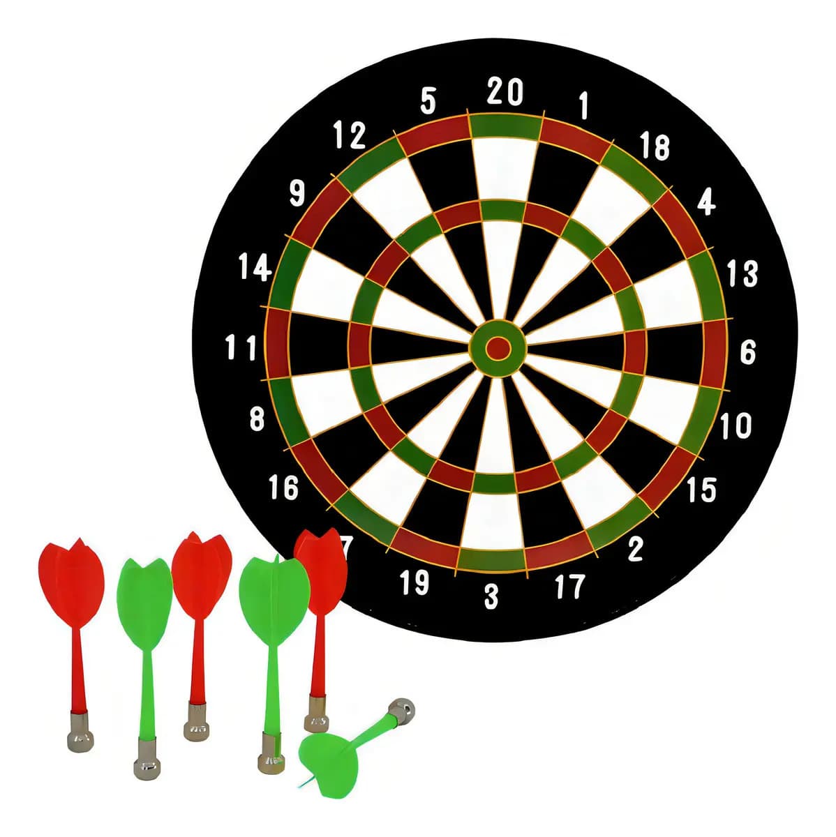 Jogo De Dardos Com 6 Dardos Magnéticos Alvo Seguro
