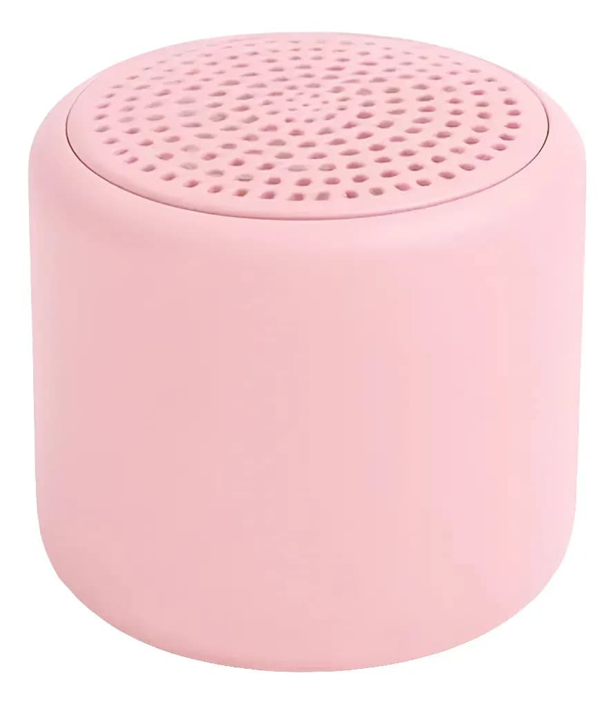 Caixa Som Bluetooth Mini Caixa Potente Amplificada Littlefun Cor Rosa