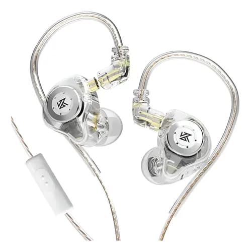 Fone De Ouvido Com Microfone Edx Pro Dj Gamer Ligação Cor Cristal