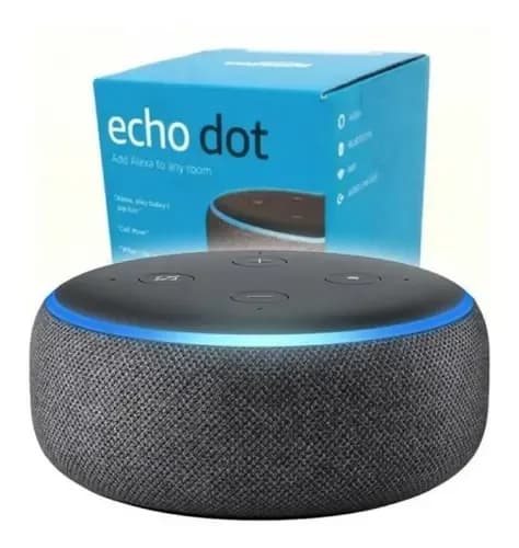 Alexa Amazon Echo Dot 3 Assistente Virtual Cor Preto Voltagem