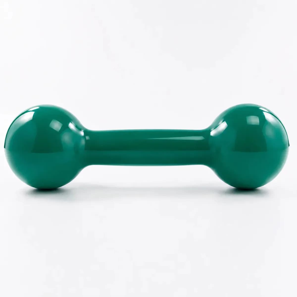Halter Bola Emborrachado 4kg Treino Exercício (1 Unidade) Verde