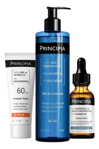 Principia Kit Primeira Rotina C/ Gl-02 + Ah-2 + Ps-01 Fps60 ...