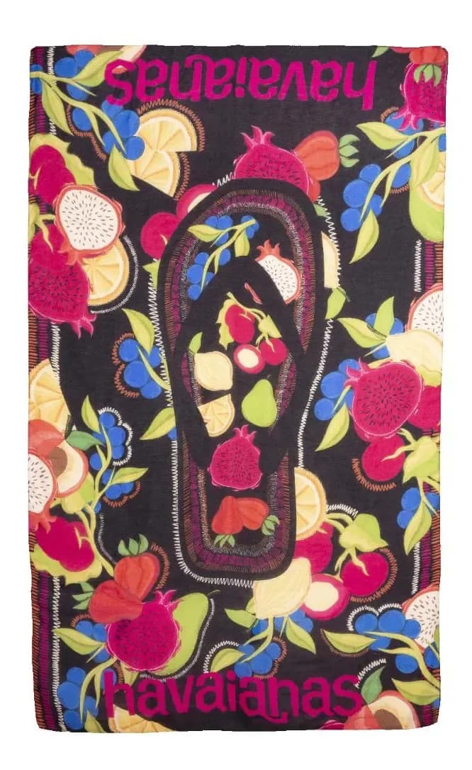 Canga Havaianas Preto Único