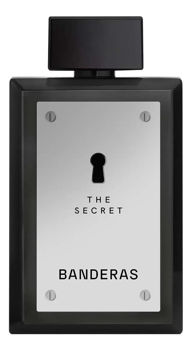 Perfume Masculino Banderas The Secret EDT 200 ml - Oriental Especiado Fresco - Perfume importado masculino de Banderas, expressa masculinidade e sensualidade.