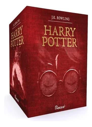 Box Harry Potter Premium Vermelho (7 Livros Em Capa Dura)