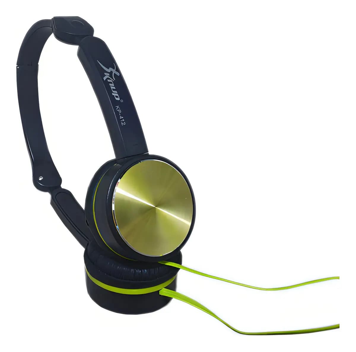 Fone Ouvido Headphone Com Fio Stéreo Super Bass Amarelo