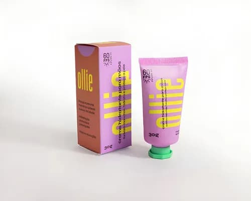 Ollie Creme Hidratante Para Mãos Fps 60 Fragrância Pistache
